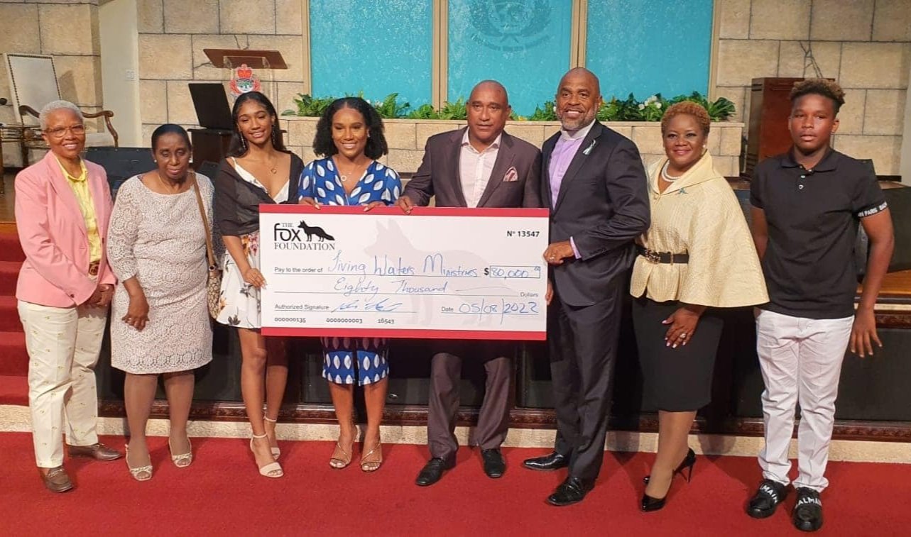 The Fox Foundation donation 80,000 dollars to Living Waters Ministries.