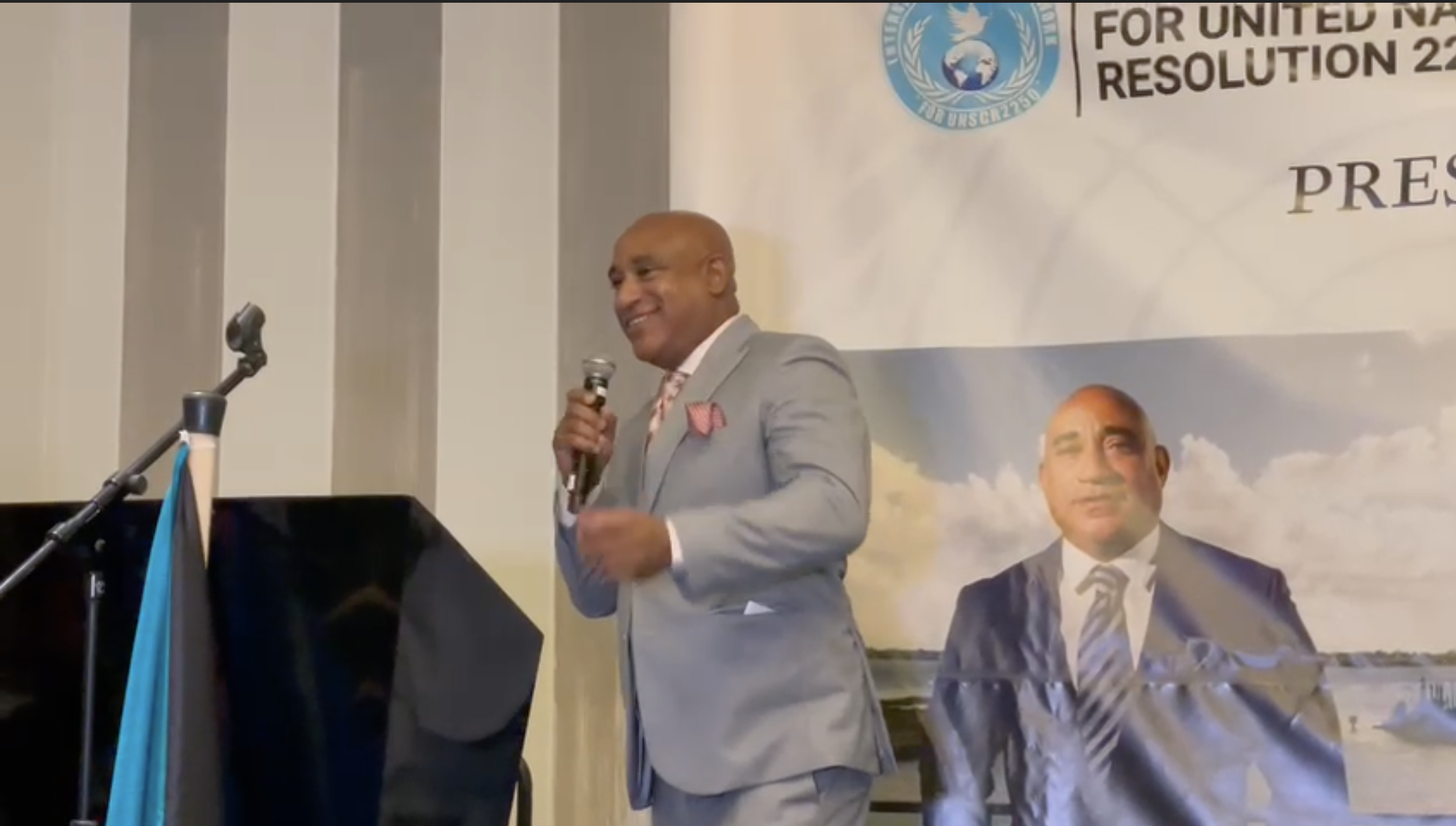 Dr. Adrian Fox Honored by United Nations